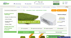 Desktop Screenshot of kunstgras-grastapijt.nl
